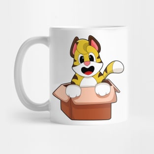 Tiger with Box Mug